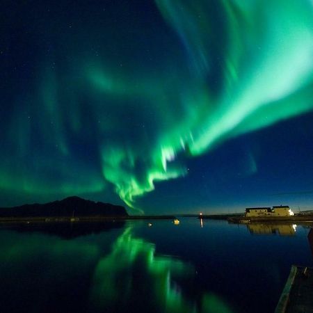 Midnight Sun View Lofoten Leknes Esterno foto