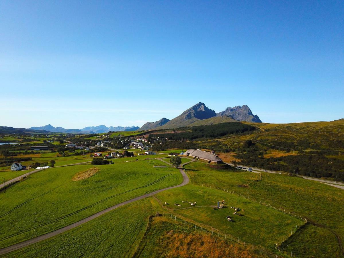 Midnight Sun View Lofoten Leknes Esterno foto