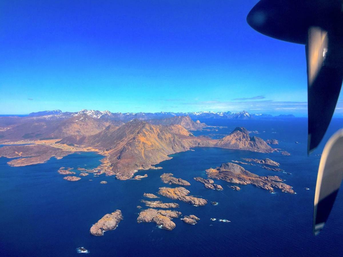 Midnight Sun View Lofoten Leknes Esterno foto