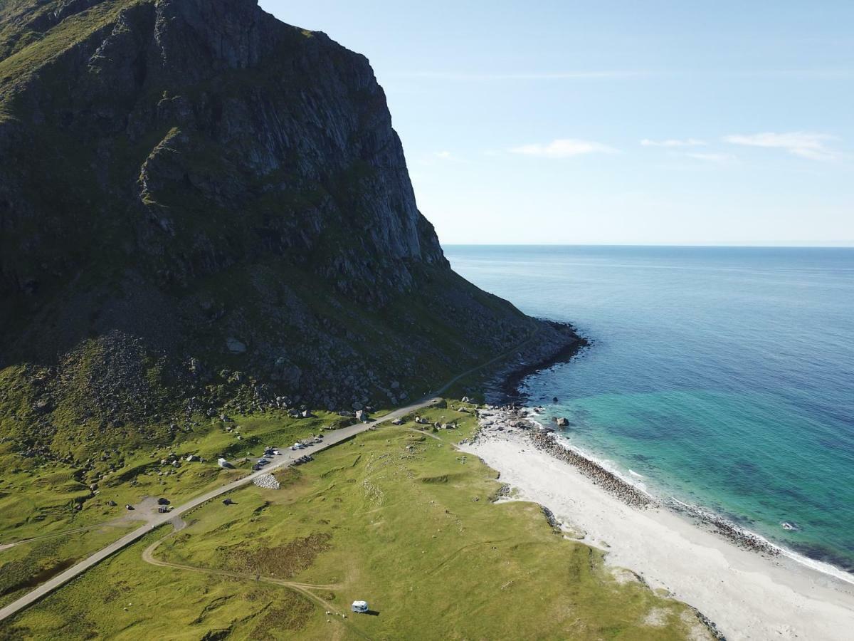 Midnight Sun View Lofoten Leknes Esterno foto