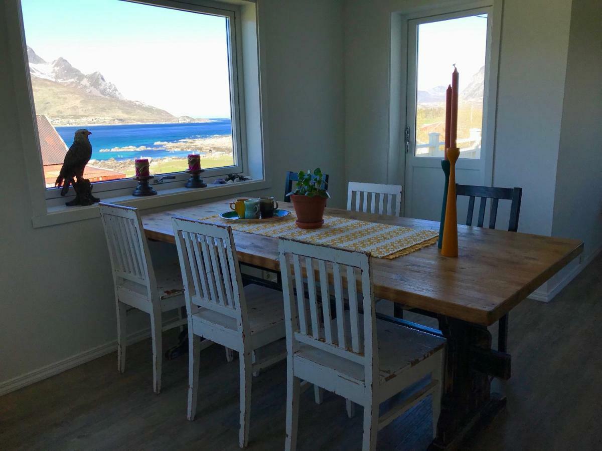 Midnight Sun View Lofoten Leknes Esterno foto